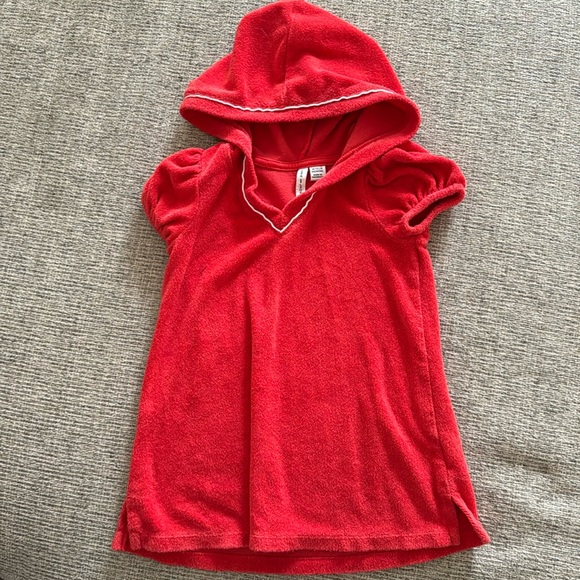 18-24m Janie and Jack Red Coverup - Picture 1 of 3